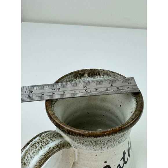 VTG 1978-81 Clay in Mind CATHY Cup Ceramic Handmade Studio Pottery Coffee Mug - Picture 5 of 7